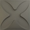 Ekena Millwork 11 7/8in. W x 11 7/8in. H Austin EnduraWall Decorative 3D Wall Panel Covers 0.98 Sq. Ft. WP12X12AUISG - alternate 1